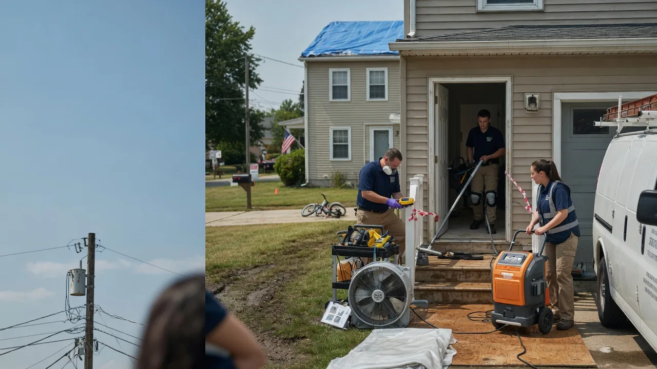 Water Damage Repair in Sunset, TX near me